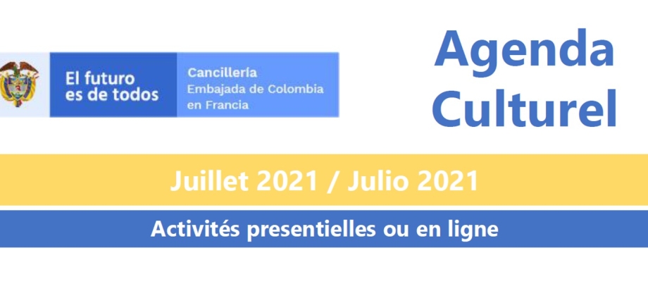  La Embajada de Colombia en Francia publica la Agenda cultural de junio de 2021