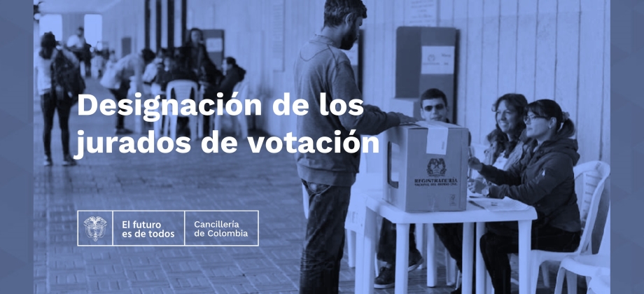 Designación de jurados de votación en el Consulado en París para las Elecciones de Congreso 2022