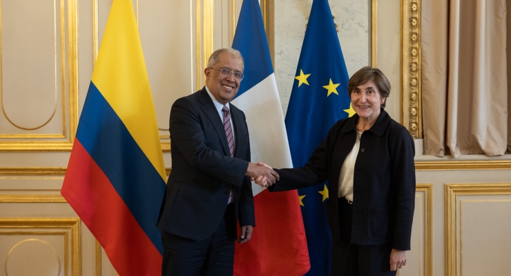 Secretaria General Adjunta del Ministerio de Europa y de Asuntos Exteriores, Caroline Ferrari, ratificó el apoyo de Francia a la Paz Total del presidente Gustavo Petro