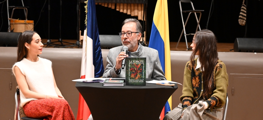 Lanzamiento de la versión en francés del clásico de la literatura colombiana La Vorágine
