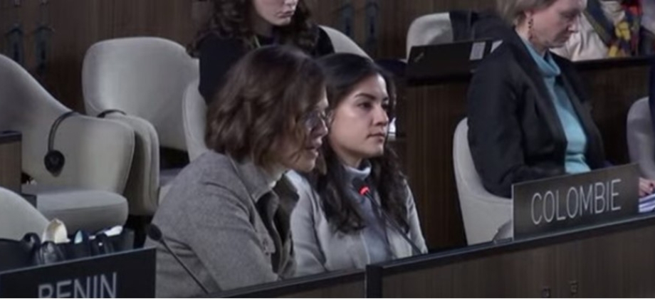 Bogotá D.C. (7/02/2023). En la sede de la UNESCO en París, entre el 7 y el 10 de febrero de 2023, se lleva a cabo la 16a sesión del Comité Intergubernamental para la Protección y Promoción de la Diversidad de las Expresiones Culturales. Este evento cuenta con la participación de la Encargada de Negocios a.i. de la Embajada de Colombia en Francia, Carolina Díaz Acosta, quien agradeció el financiamiento que recibirá la propuesta liderada por la ONG colombiana Corporación Entreviñetas, titulada: “A mano alzada