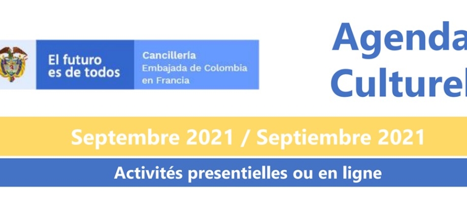 La Embajada de Colombia en Francia publica la Agenda cultural de septiembre 