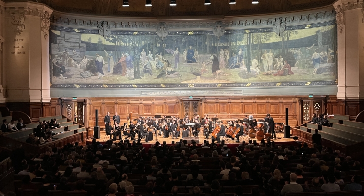 La Orquesta Sinfónica Javeriana de Bogotá  culmina con broche de oro su gira en Francia