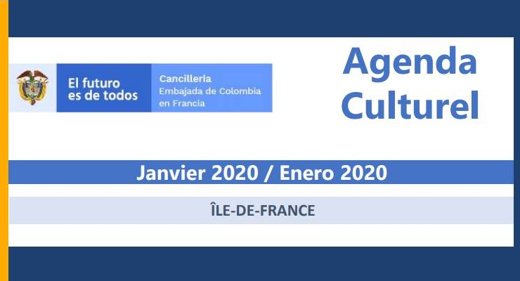 Embajada de Colombia en Francia presenta la agenda cultural de enero de 2020